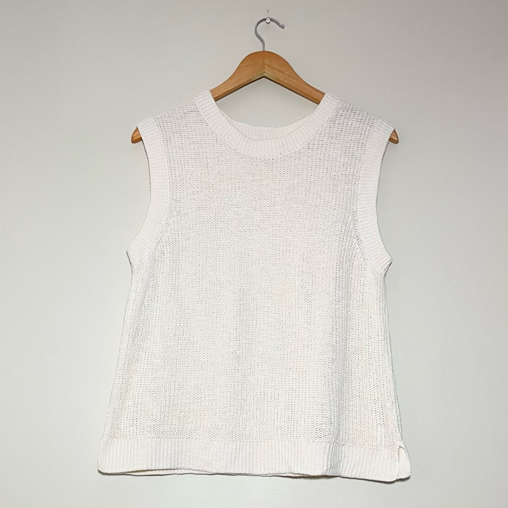 Faherty Miramar Linen Sweater Tank